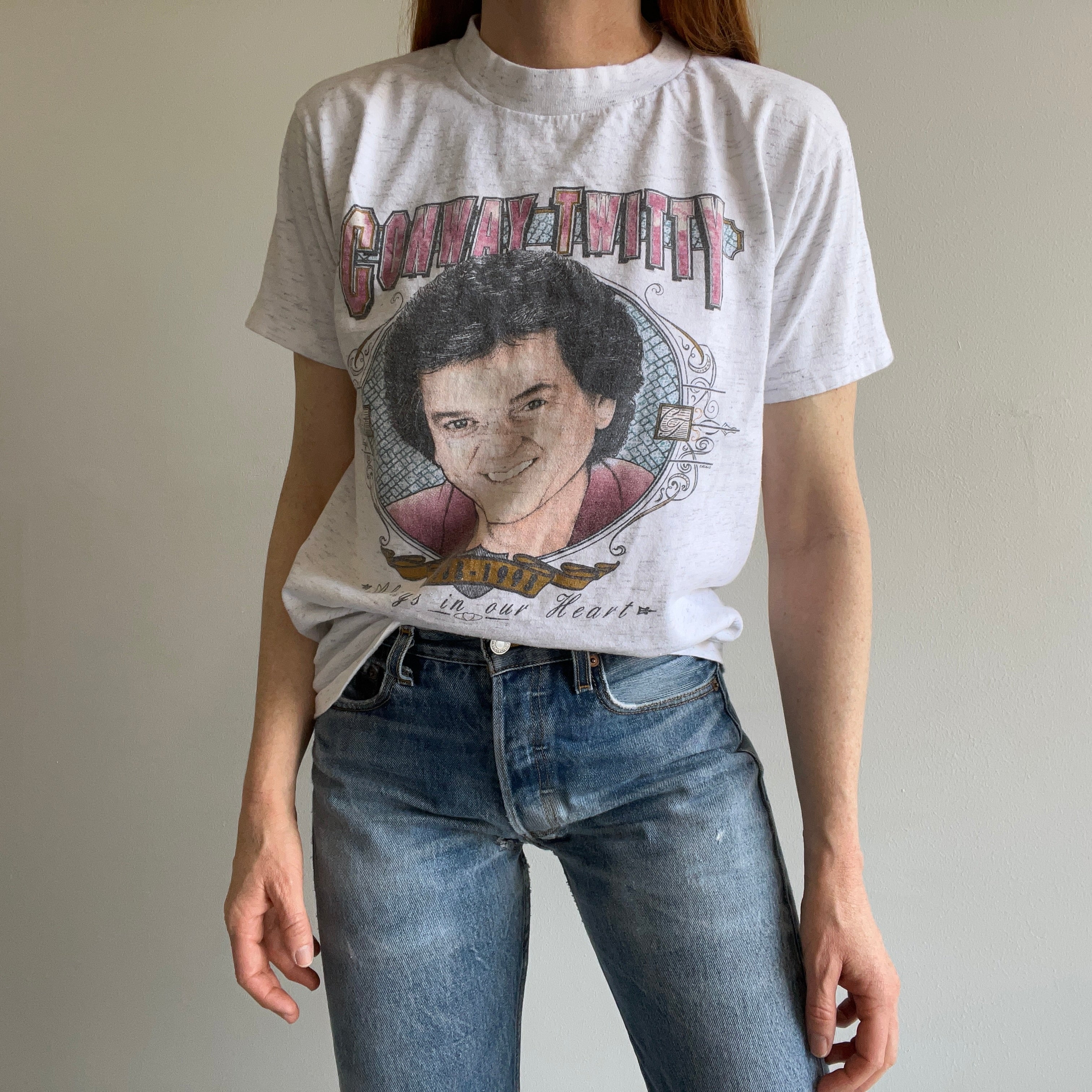 1993 Conway Twitty Memorial T-Shirt