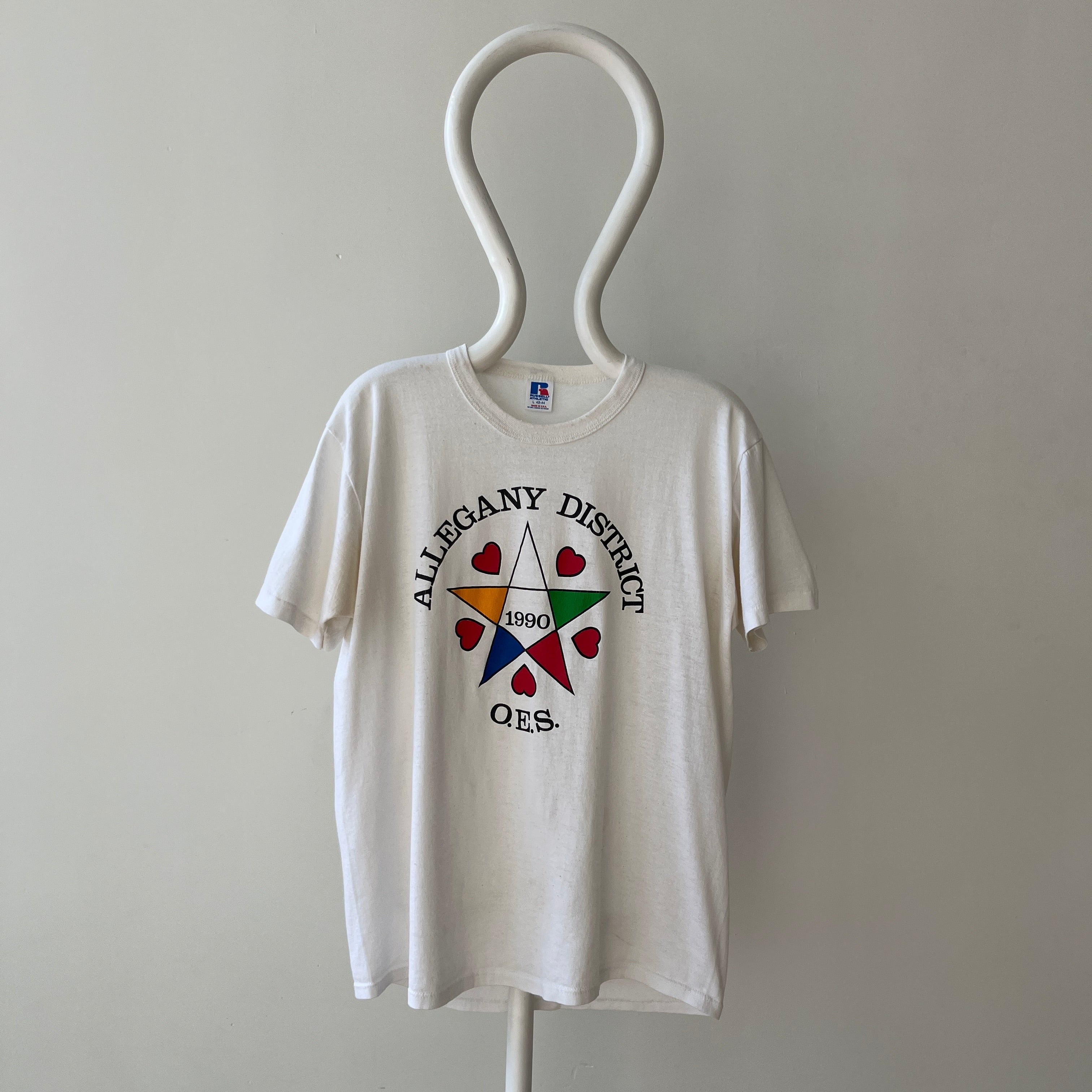 1990 Allegany District O.E.S. T Shirt