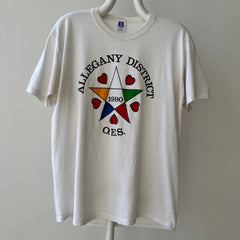 1990 Allegany District O.E.S. T Shirt