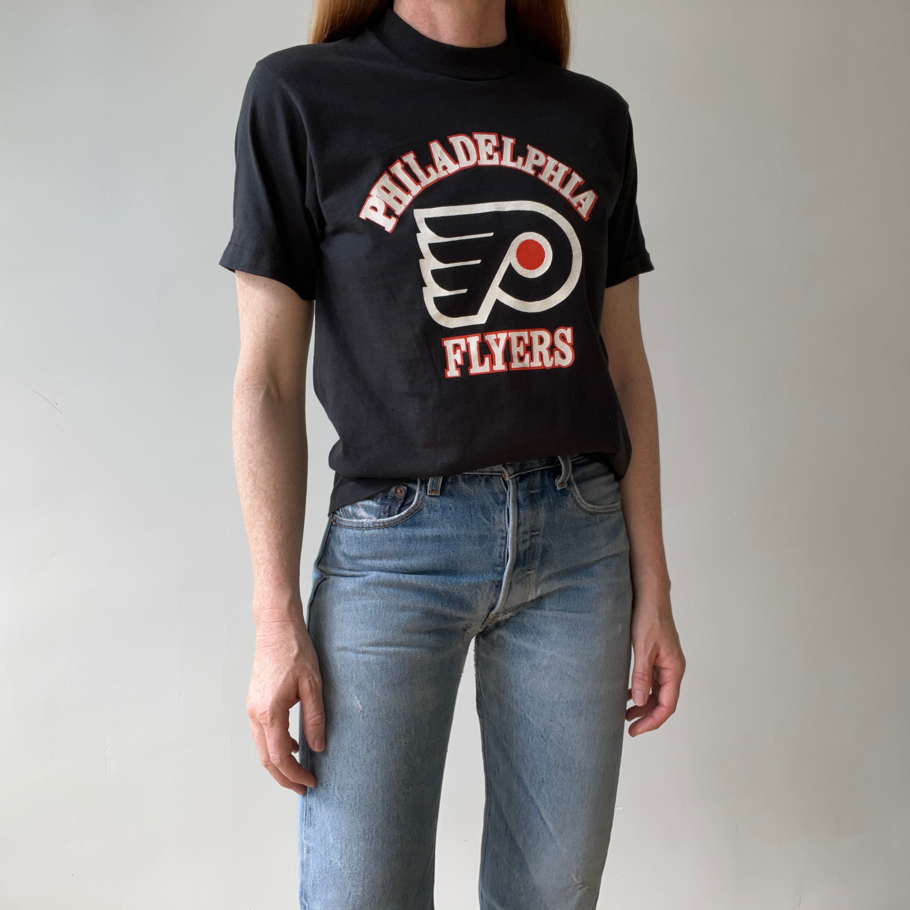 1980s Deadstock Philadelphia Flyers Hockey T Shirt - NHL