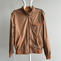 1980s Members Only Coffee Colored Jacket