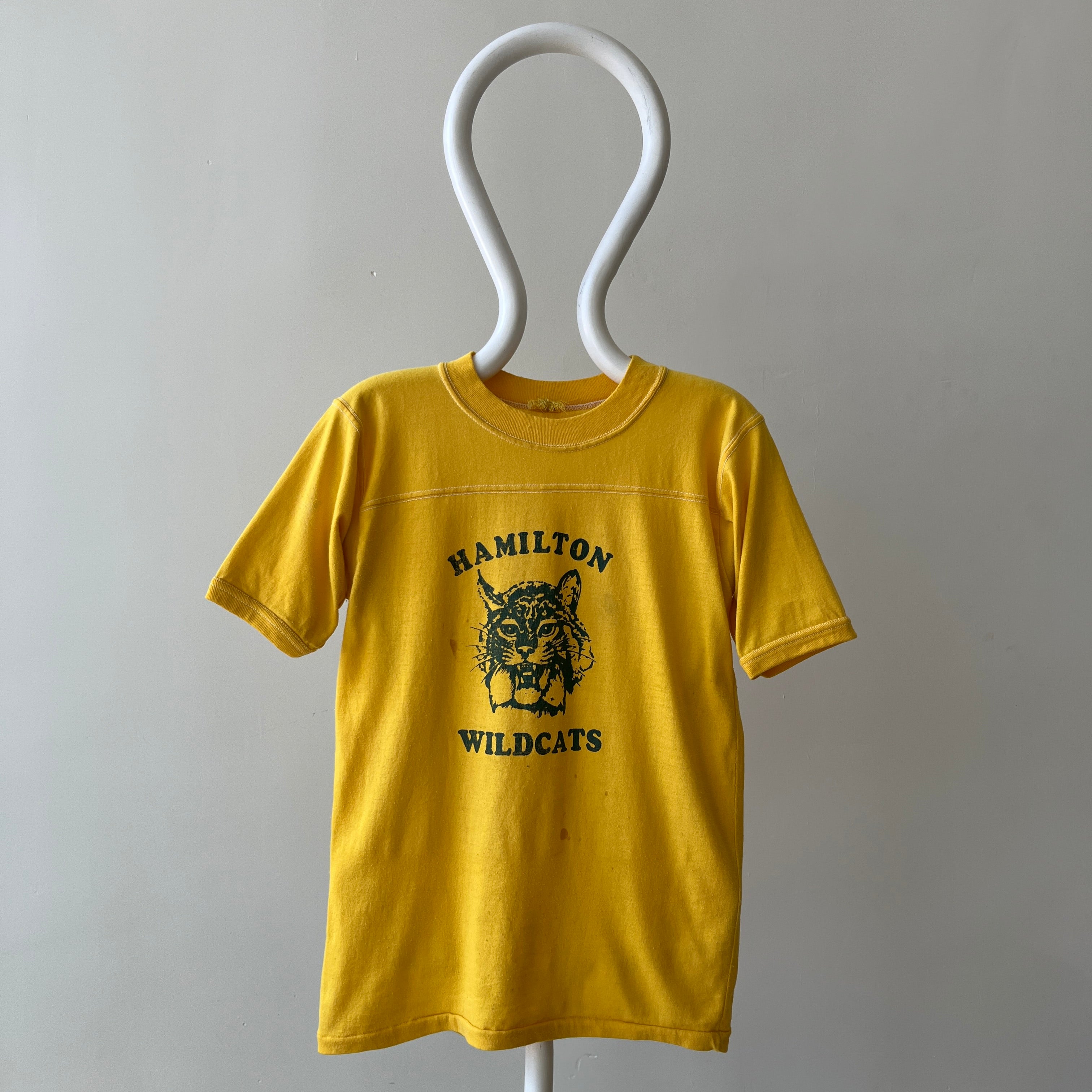 1970s Hamilton Wildcats Football Cut T-Shirt
