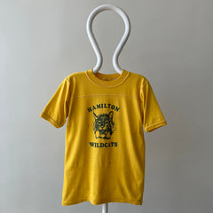 1970s Hamilton Wildcats Football Cut T-Shirt