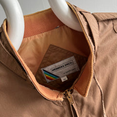 1980s Members Only Coffee Colored Jacket