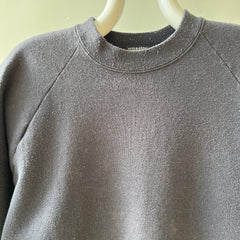 00s Heavy Weight Blank Black Sweatshirt par FOTL - Structuré