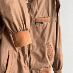 1980s Members Only Coffee Colored Jacket