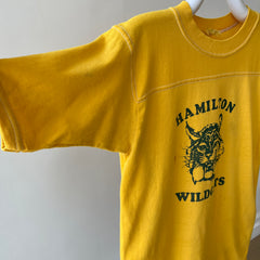 1970s Hamilton Wildcats Football Cut T-Shirt