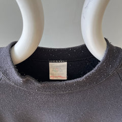 00s Heavy Weight Blank Black Sweatshirt par FOTL - Structuré