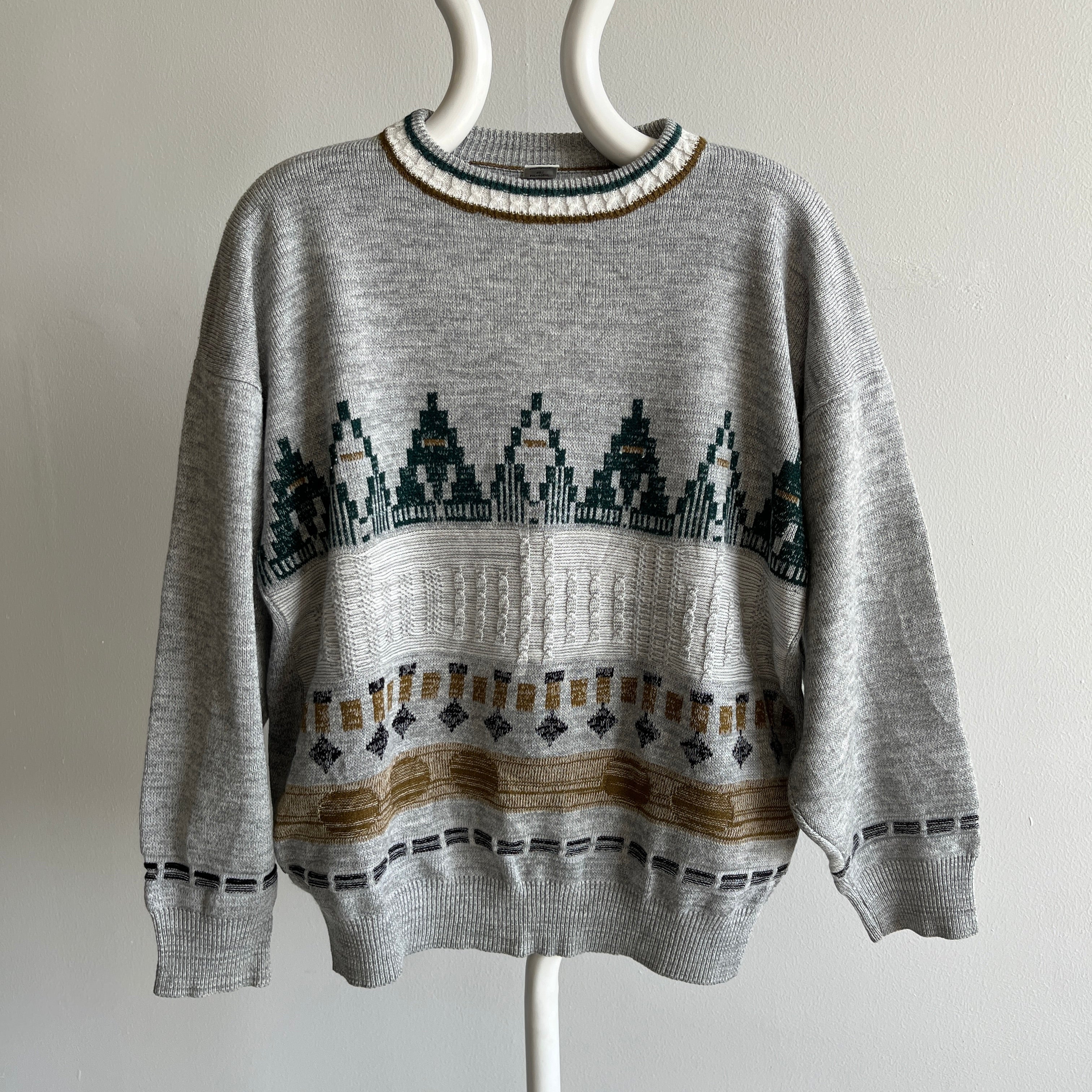 1980s European *Grandpa* Sweater - Machine Washable