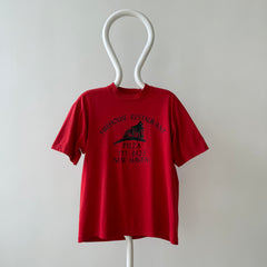 1980s New Haven Firehouse Restaurant Pizza T Shirt