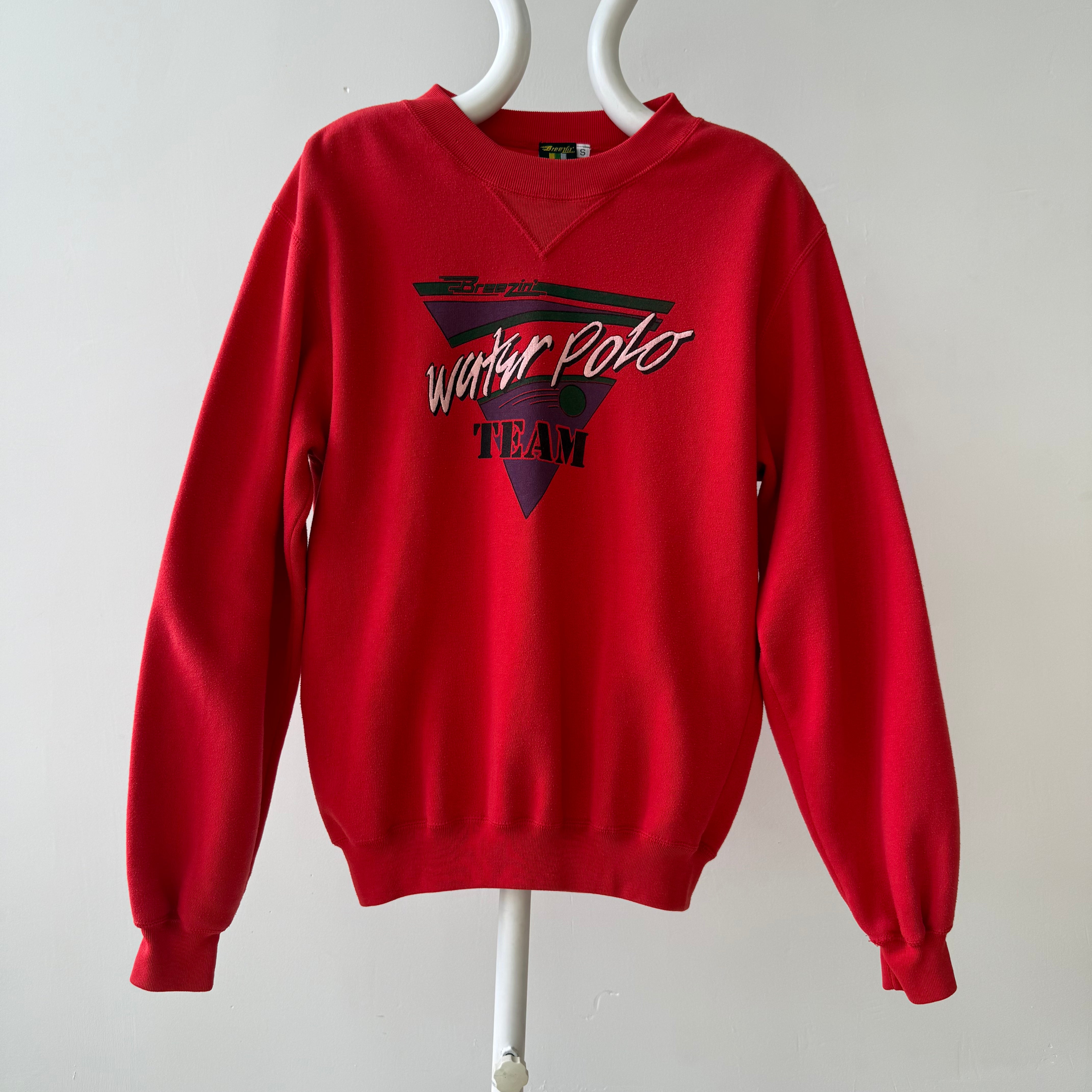1980s/90s Breezin Water Polo Team Sweatshirt