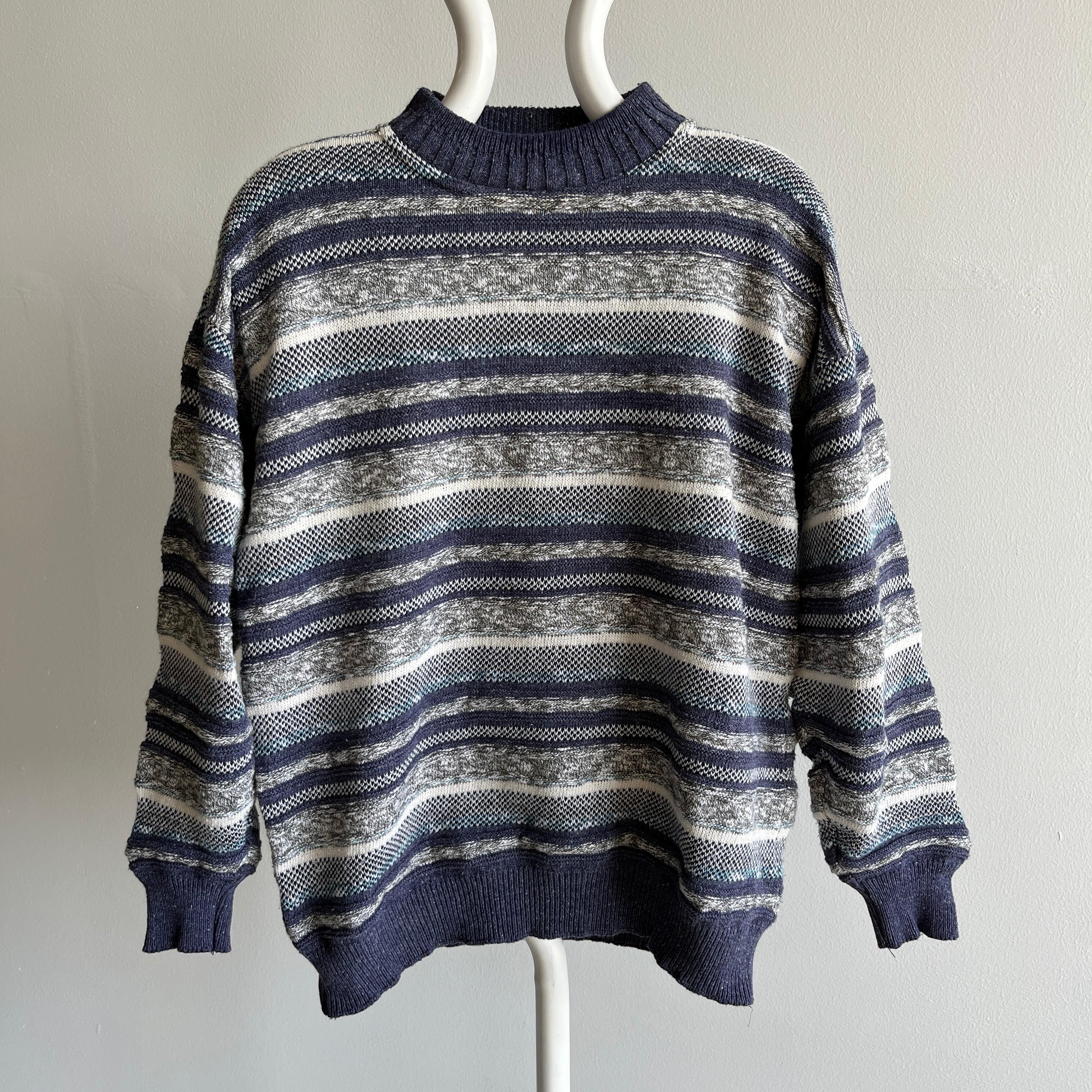 1990/2000s Cooji Style Sweater - Made in Italy, Cotton Blend