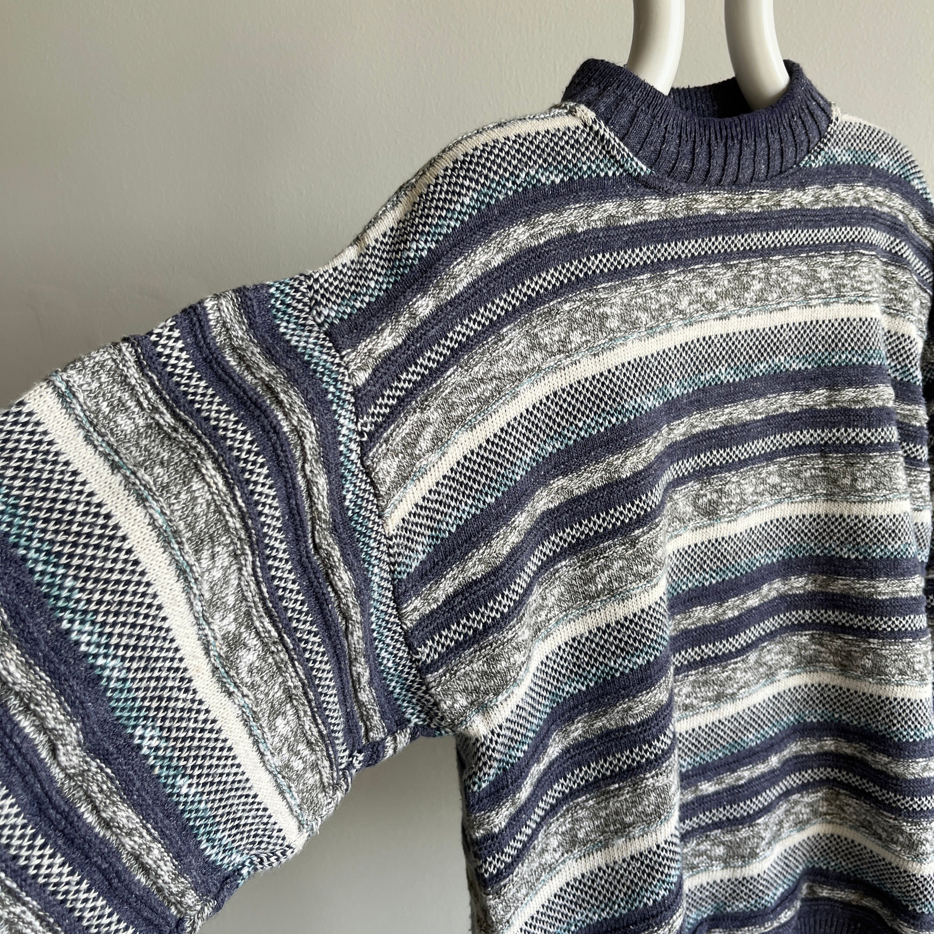 1990/2000s Cooji Style Sweater - Made in Italy, Cotton Blend