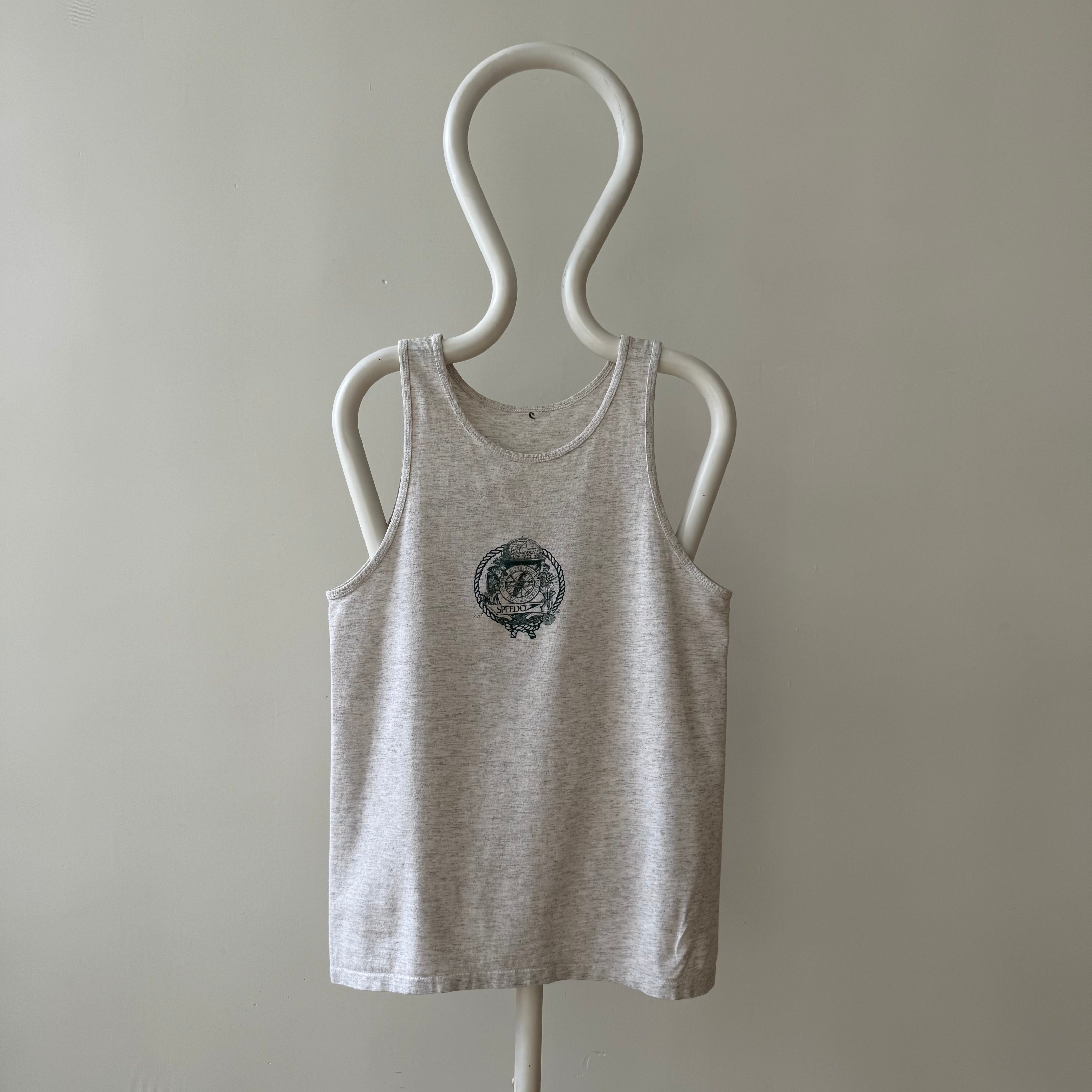 1991 Speedo Graphic Tank Top - w a Backside!
