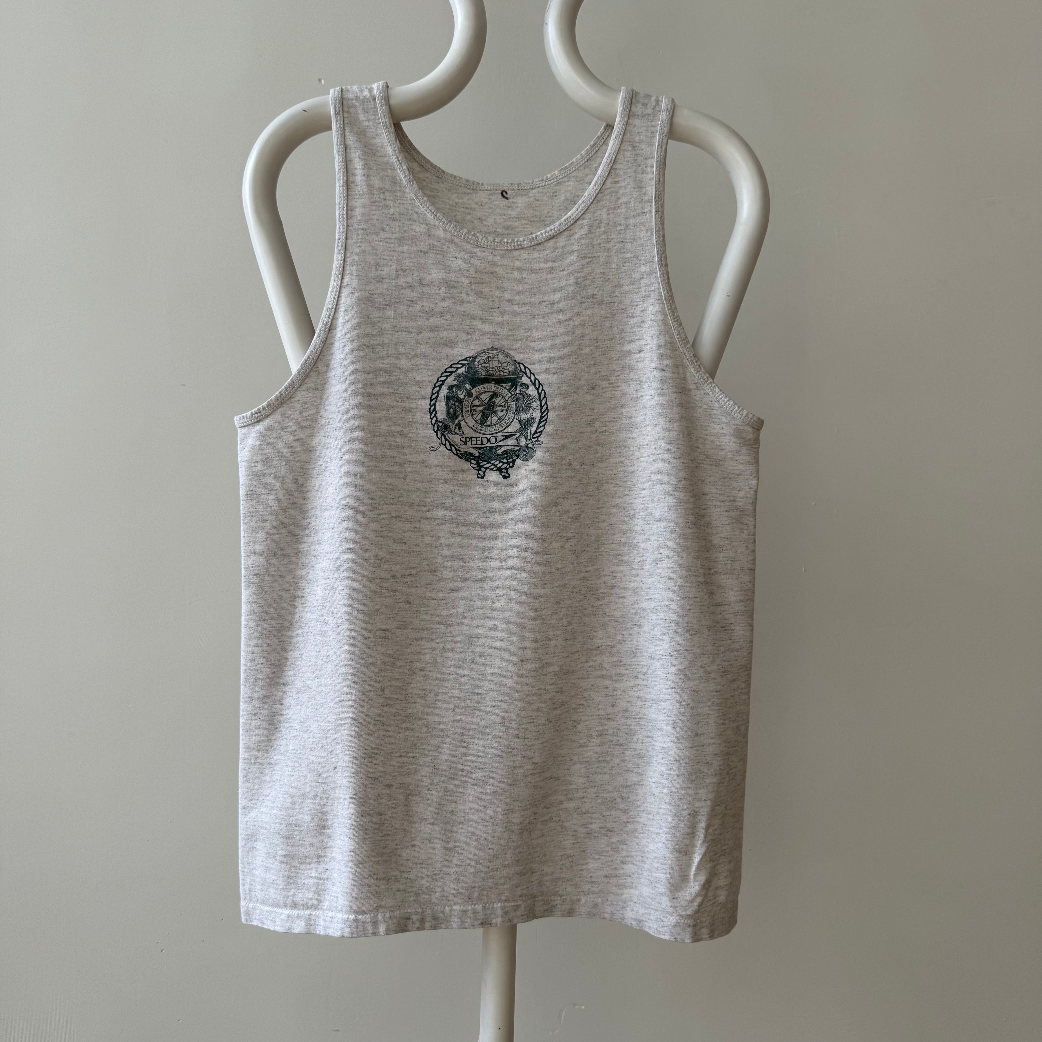 1991 Speedo Graphic Tank Top - w a Backside!