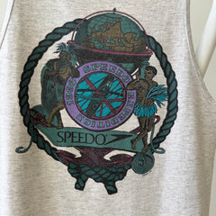 1991 Speedo Graphic Tank Top - w a Backside!