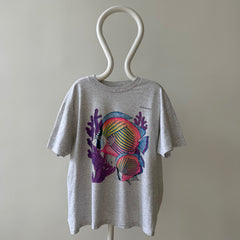 1990s Sarasota Fish Graphic T Shirt - GREAT FIT!!!!