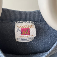 1990s Blank Blue/Grey Sweatshirt