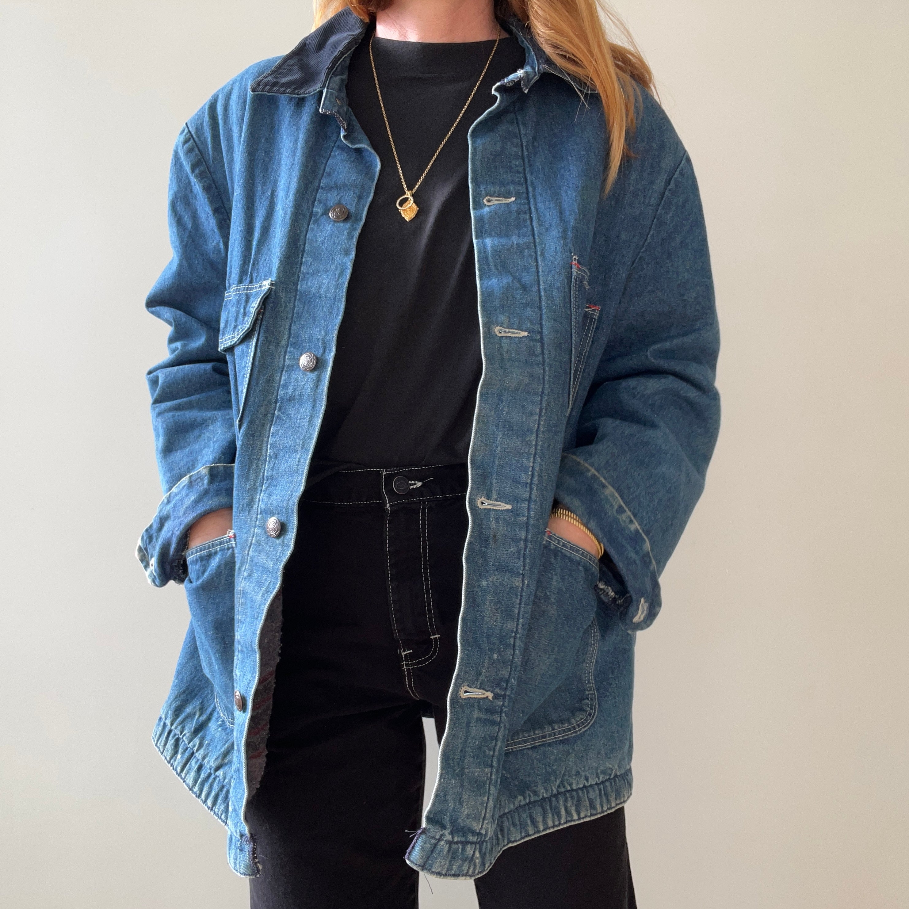 1970s Big Ben Wool Lined Chore Jacket