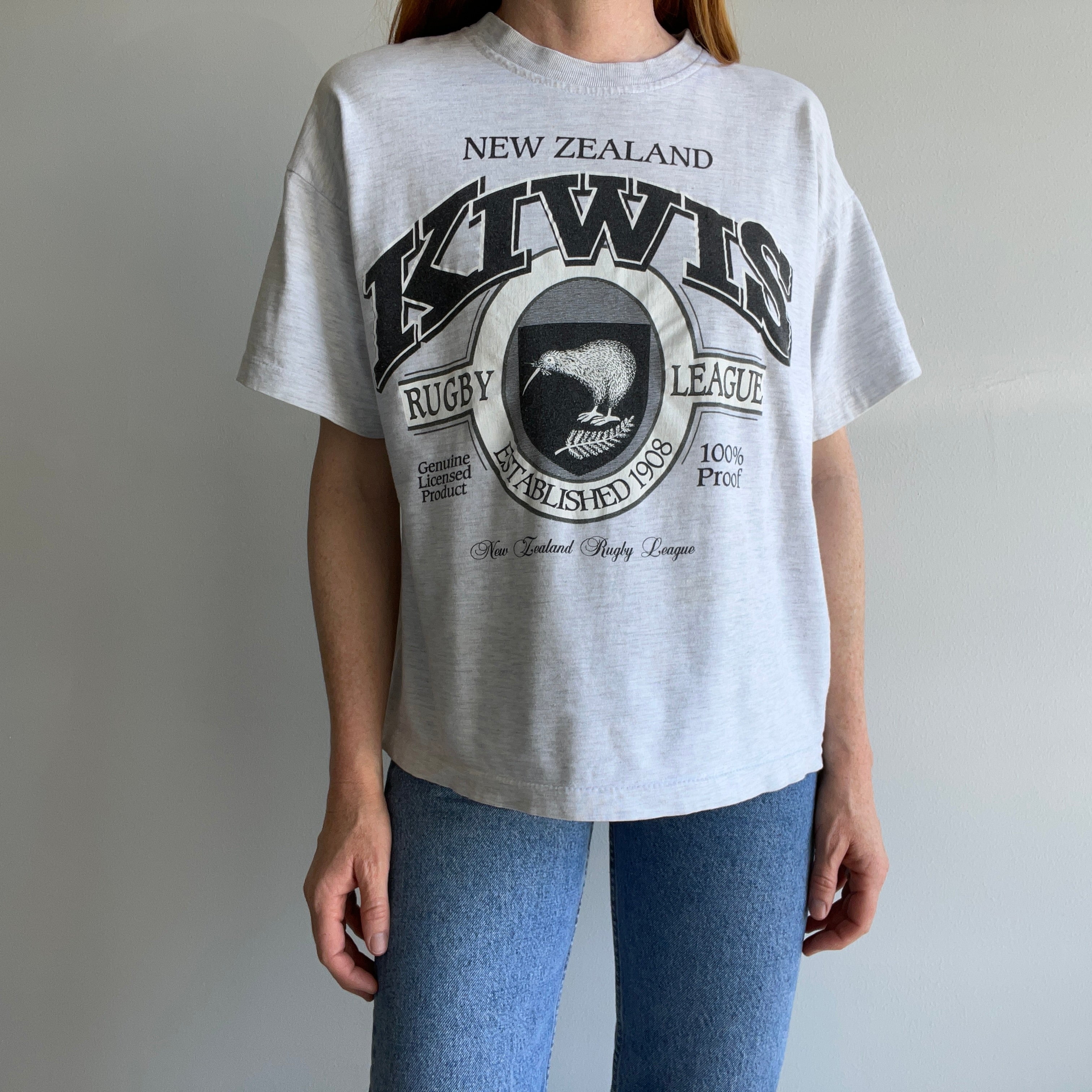 1990s Kiwis Rugby League, New Zealand - T-Shirt