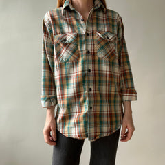 1970/80s Cotton Flannel (not flannel fabric) Shirt