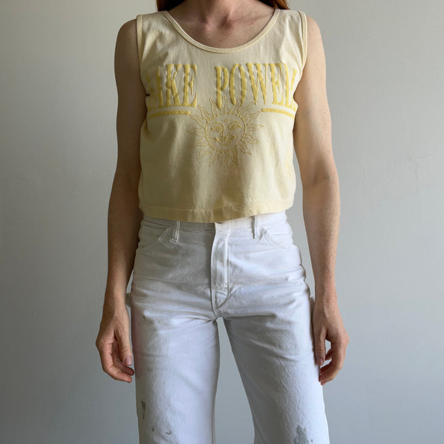 1980s Lake Powell Cotton Crop Tank Top