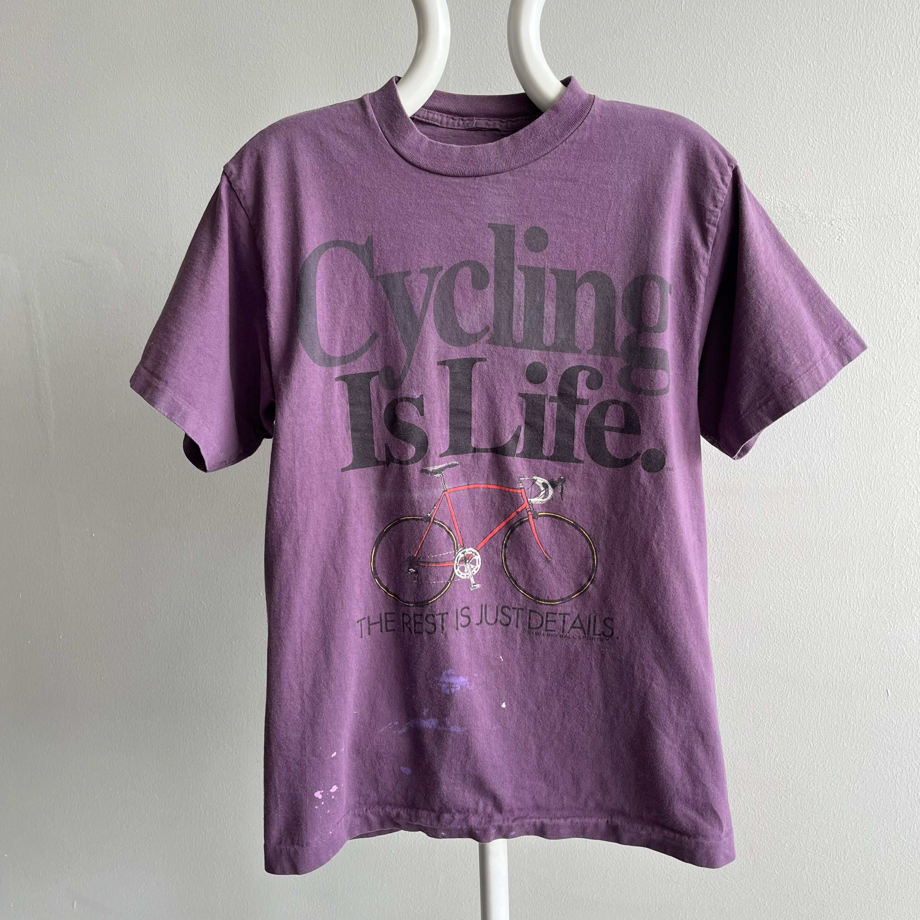 1990 Cycling is Life T-Shirt