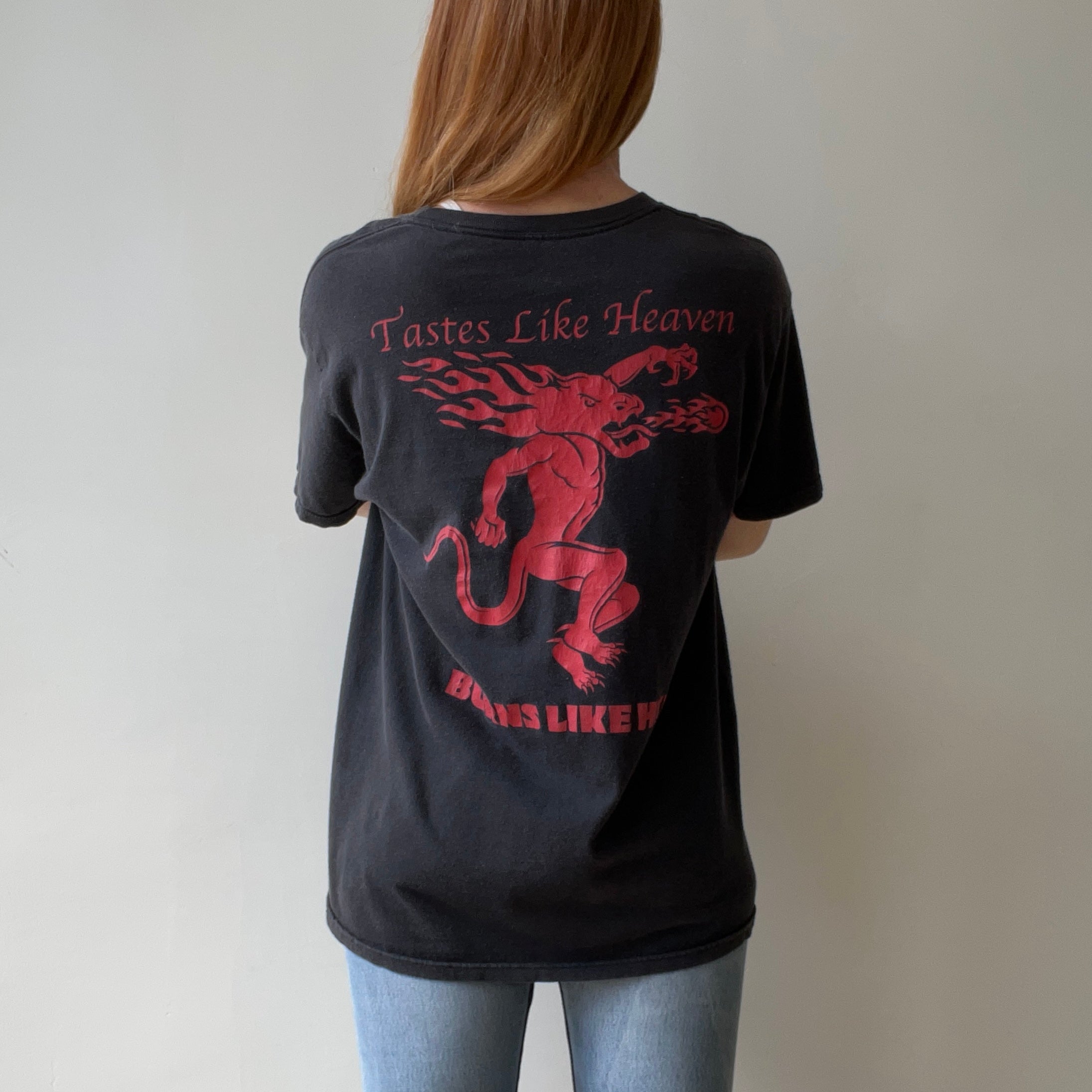 2000s Fireball Alcohol T-Shirt - Hangover Not Included