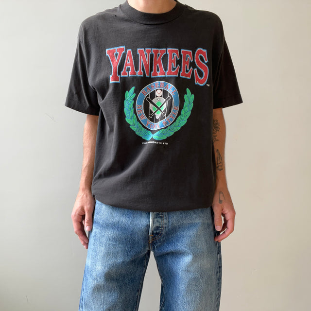 1991 New York Yankees Baseball T Shirt