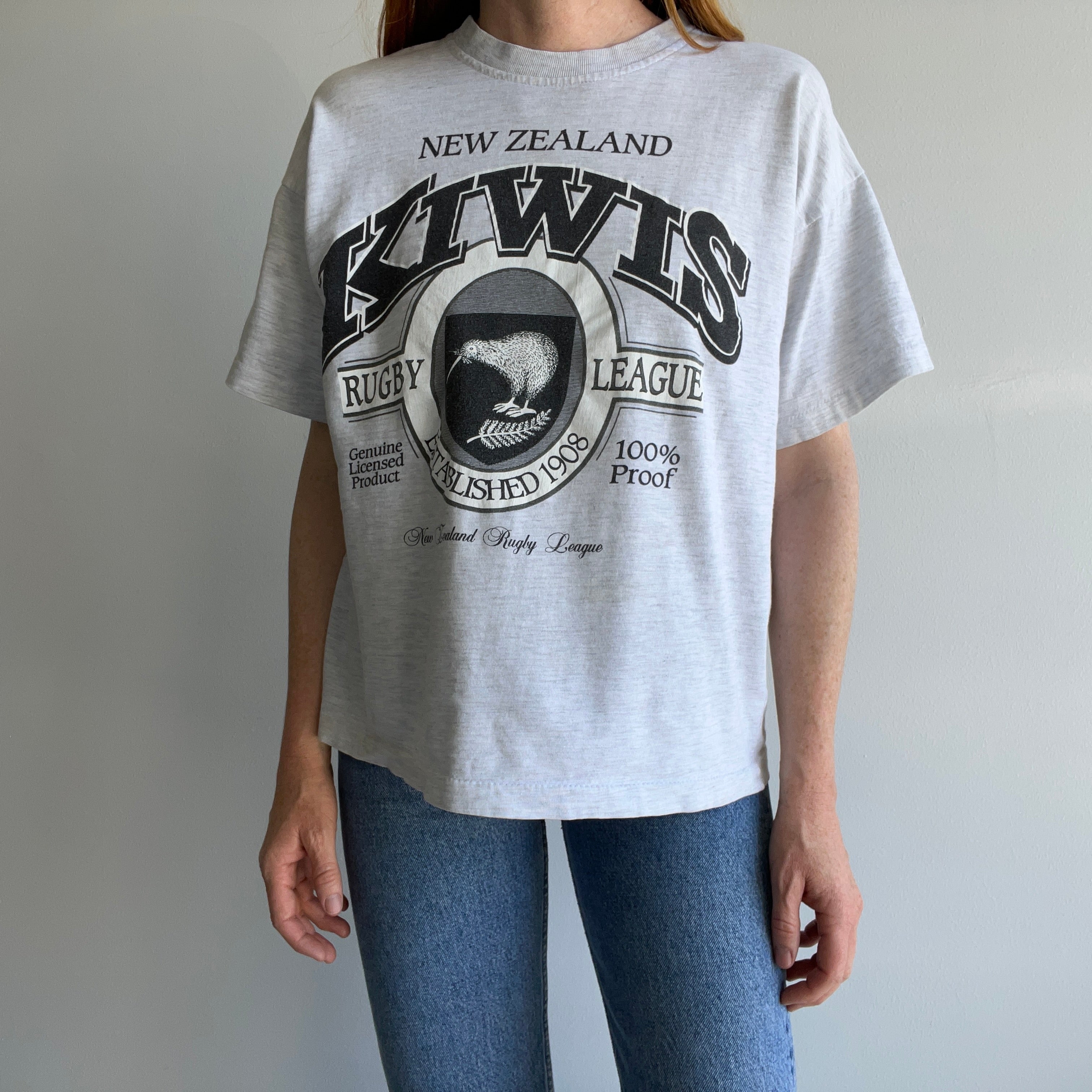 1990s Kiwis Rugby League, New Zealand - T-Shirt