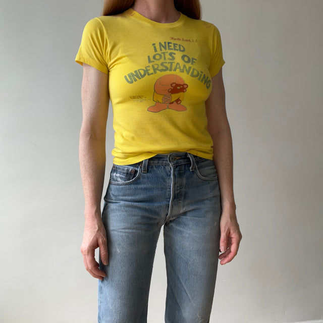 1979 I Need Lots Of Understanding T Shirt