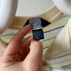1970/80s Striped Polo Shirt