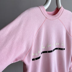 1984 Yosemite Pale Pink Raglan Sweatshirt