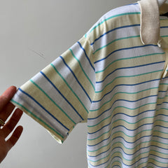 1970/80s Striped Polo Shirt