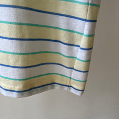 1970/80s Striped Polo Shirt