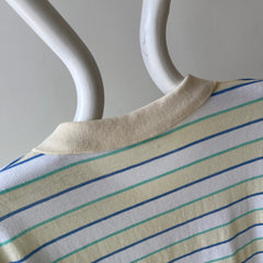 1970/80s Striped Polo Shirt