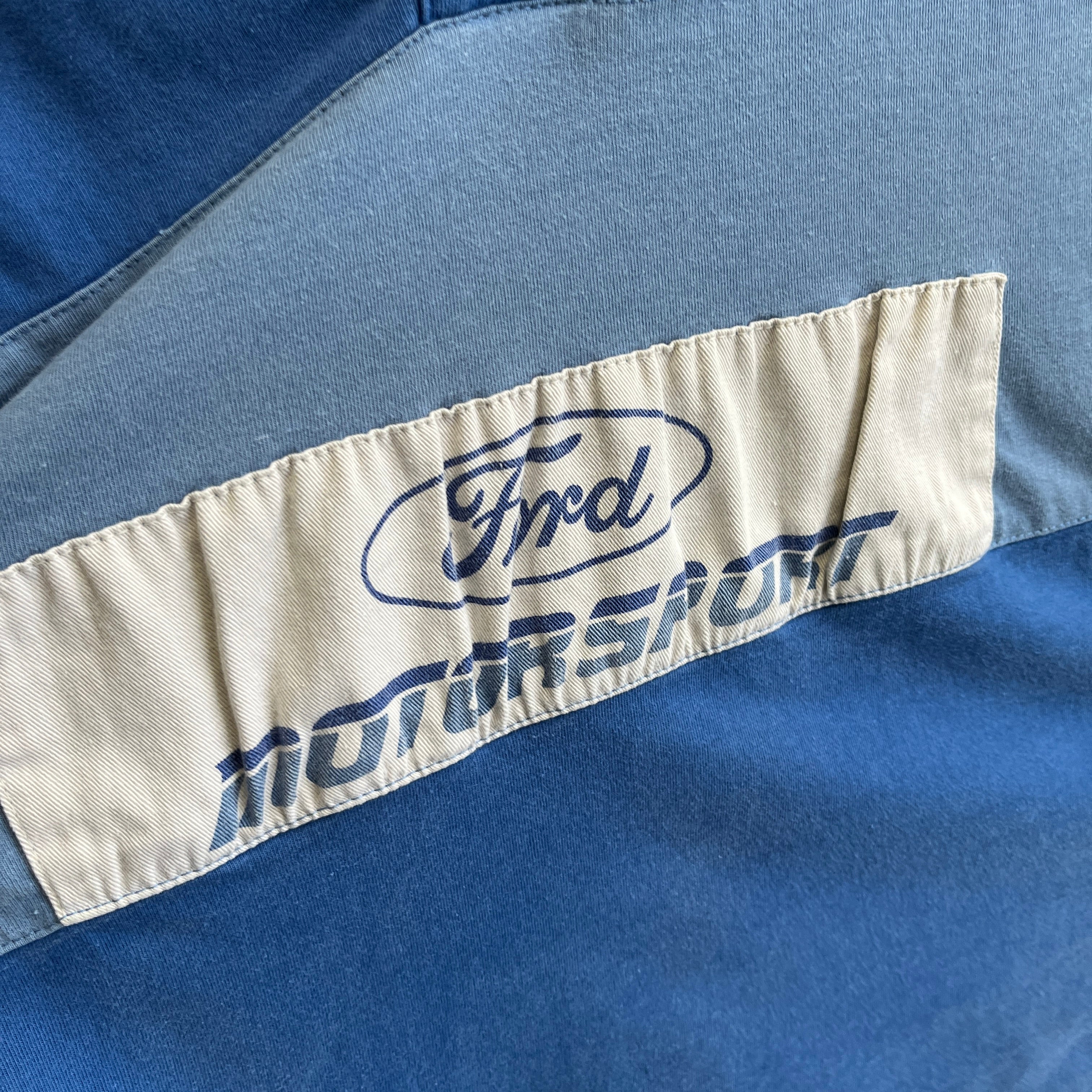 1980/90s Ford Rugby Shirt That Has Seen Better Days