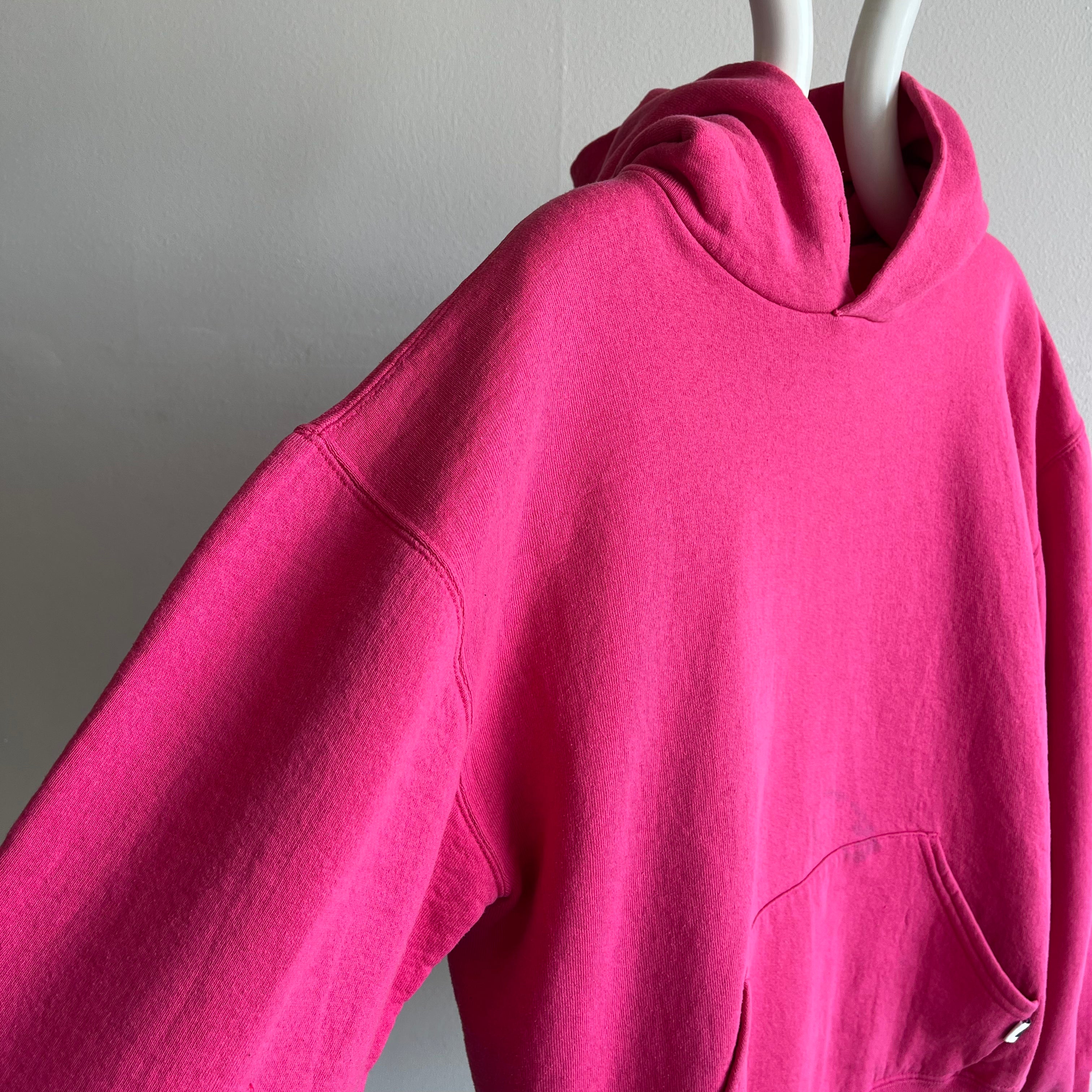 1990s/2000s Pink Vintage 90s Hoodie