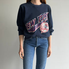 1989 New York Yankees Single V Super Collectible Sweatshirt - Soft and Wonderful