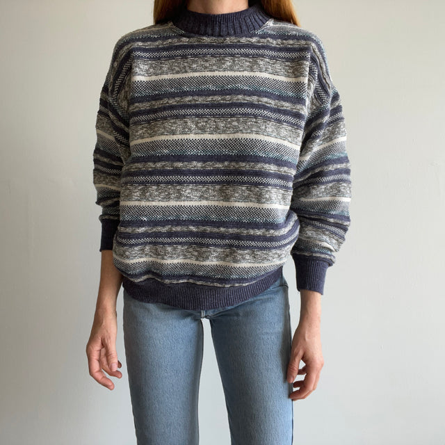 1990/2000s Cooji Style Sweater - Made in Italy, Cotton Blend