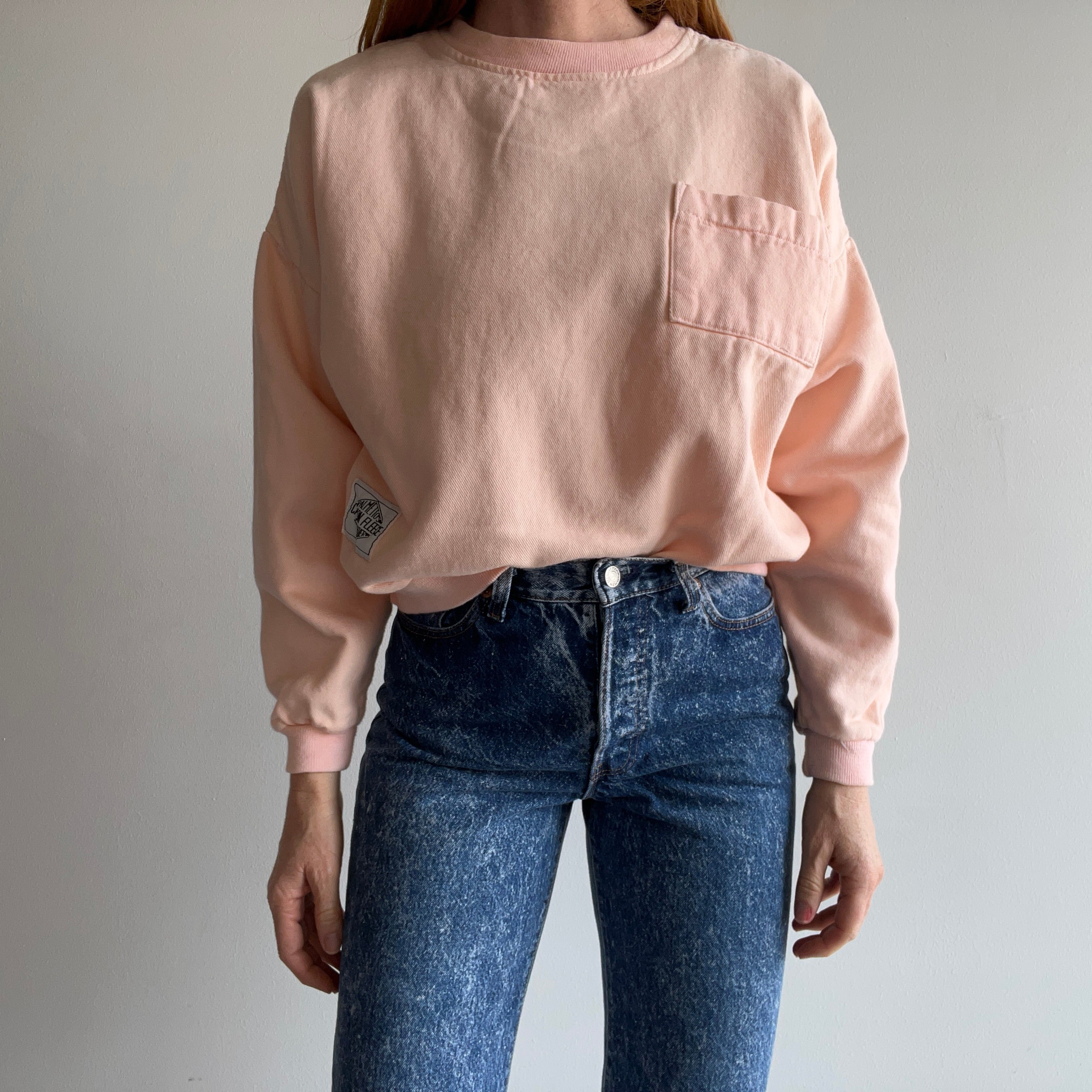 1980s Palmetto's Peachy Super Cool Sweatshirt/Shirt