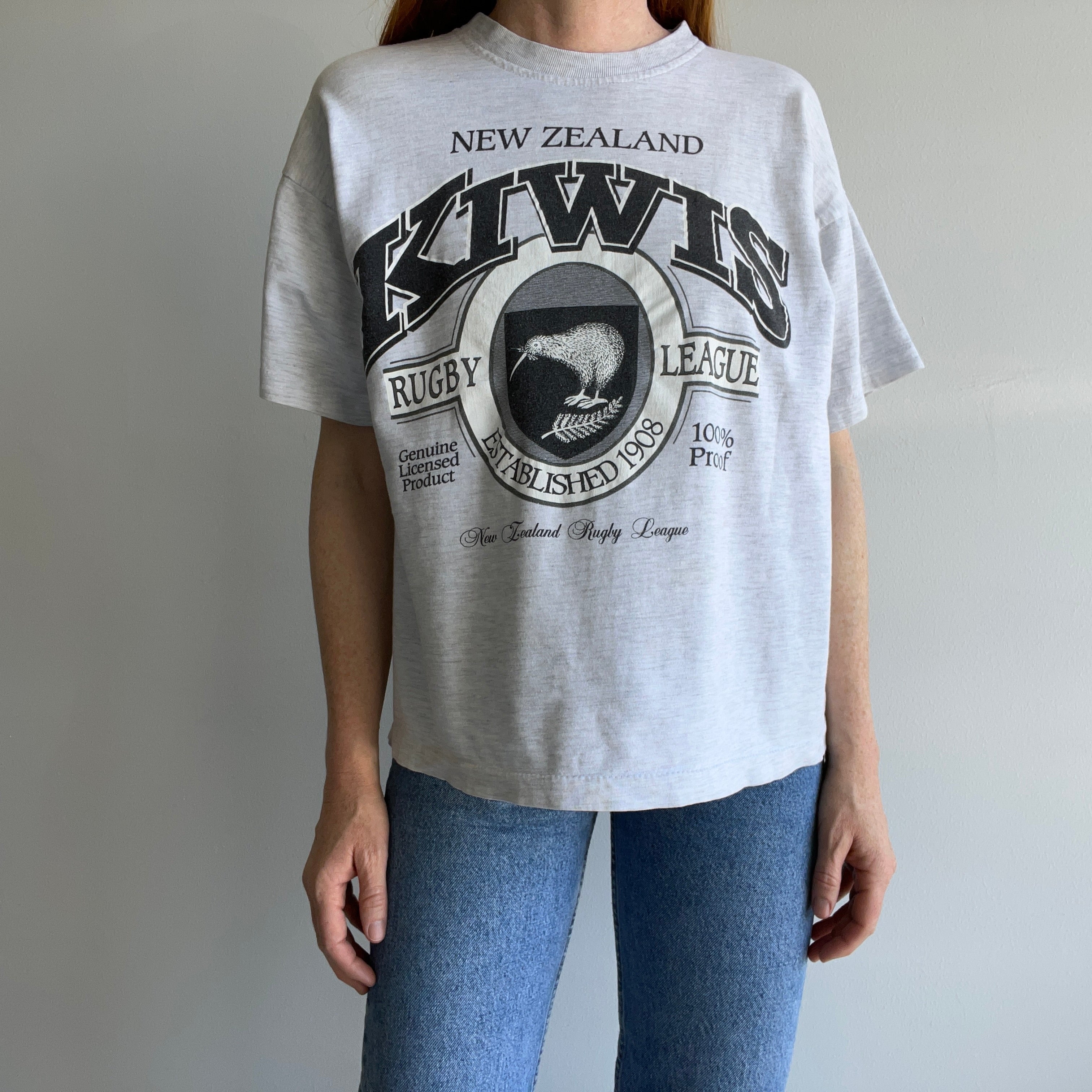 1990s Kiwis Rugby League, New Zealand - T-Shirt