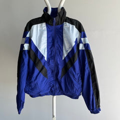 1980/90s Pierre Cardin Cotton Lined Color Block WIndbreaker