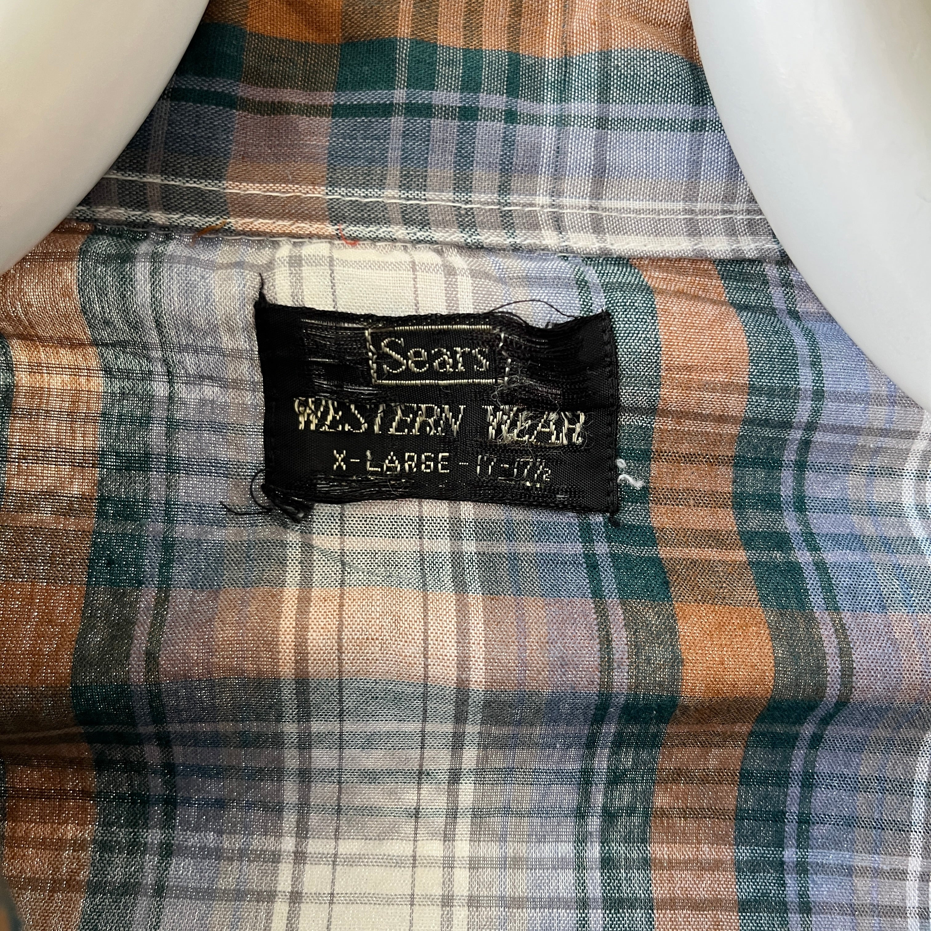 1960's/70's Western Pearl Snap Button Shirt