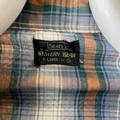 1960's/70's Western Pearl Snap Button Shirt