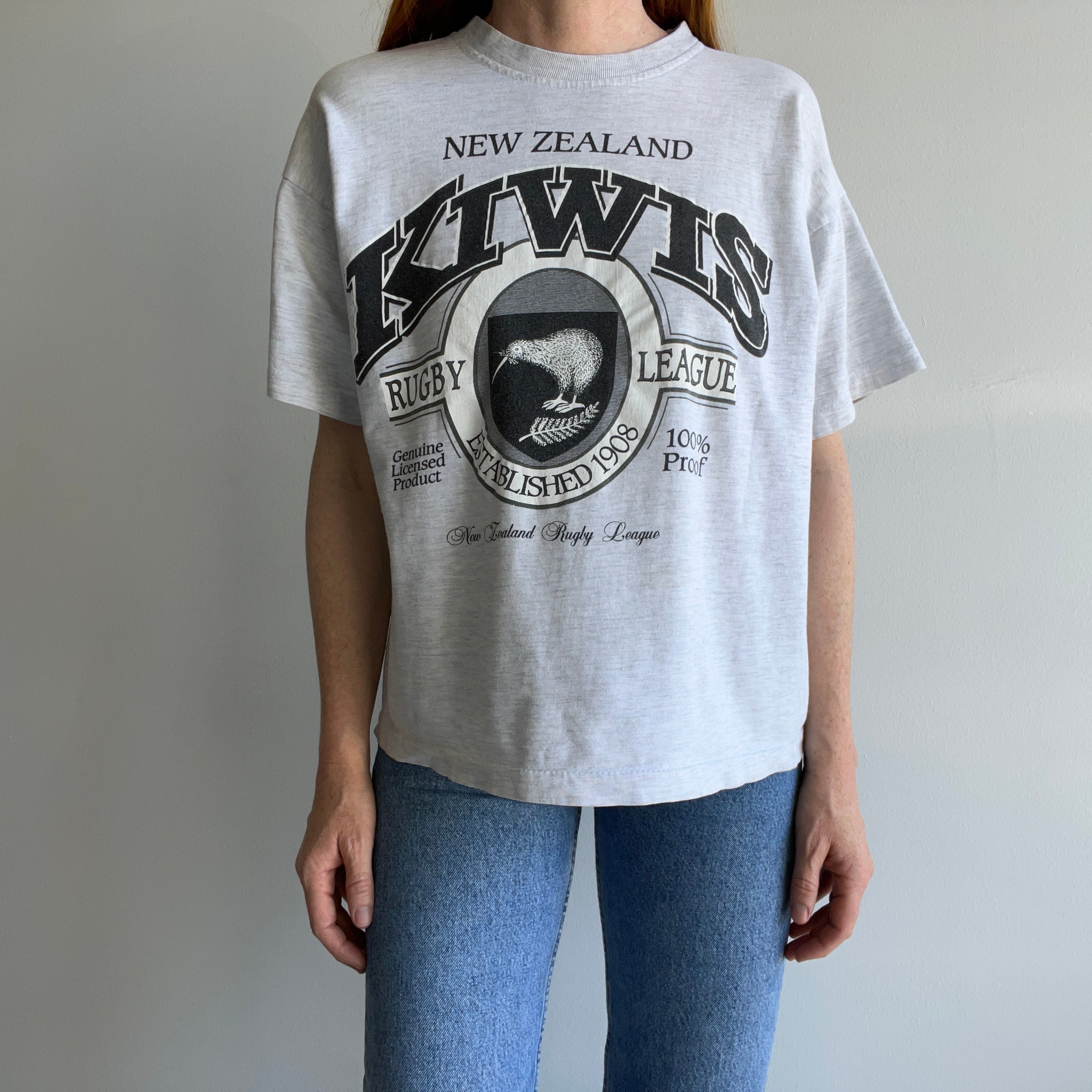 1990s Kiwis Rugby League, New Zealand - T-Shirt