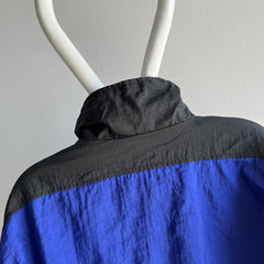 1980/90s Pierre Cardin Cotton Lined Color Block WIndbreaker