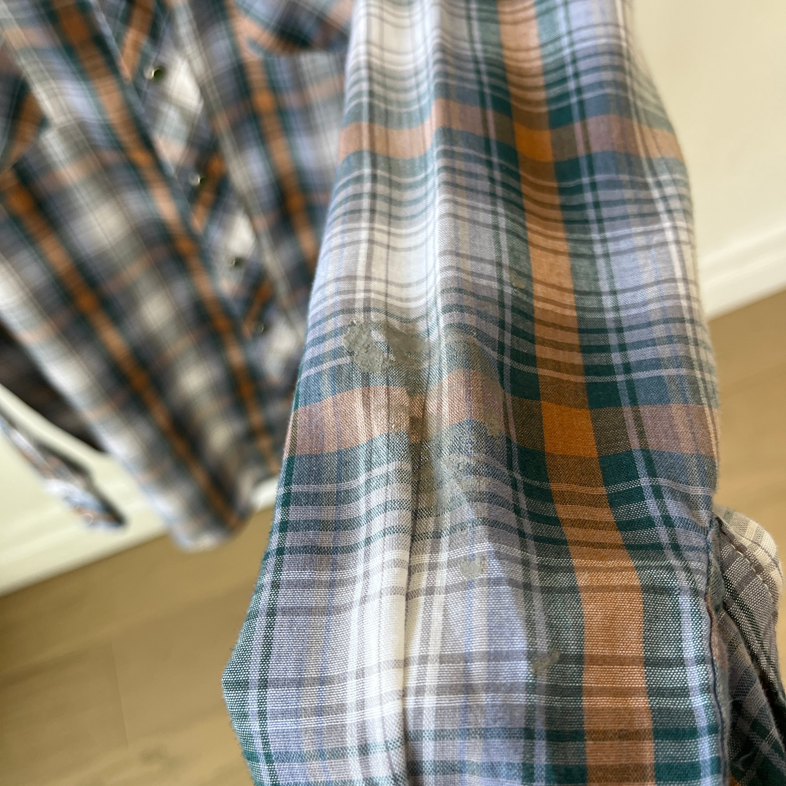 1960's/70's Western Pearl Snap Button Shirt