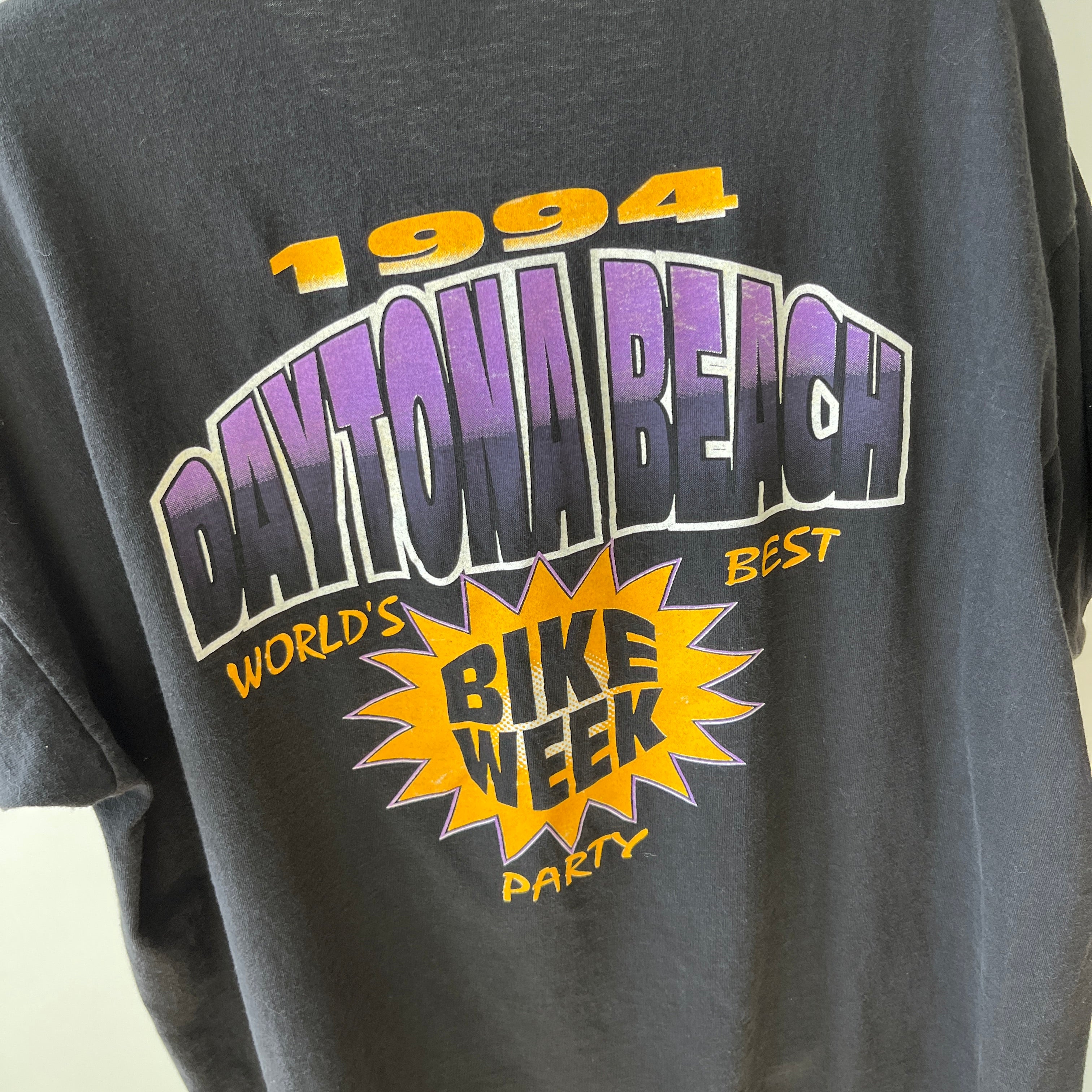 1994 Daytona Beach Bike Week - Front and Back T-Shirt
