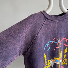 1980s Las Vegas Carousel Heavy Weight Sweatshirt